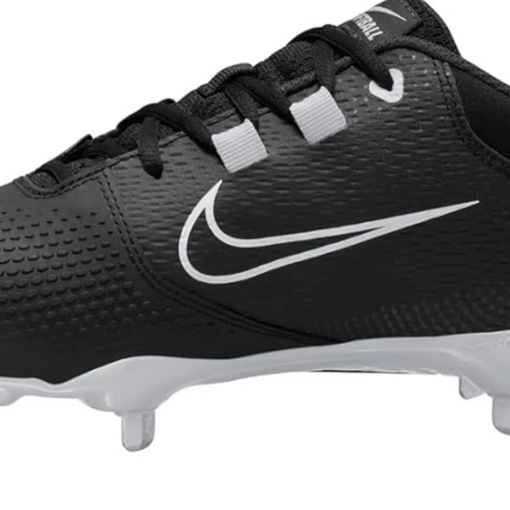 Nike Renew Hyperdiamond 4 Pro Metal Softball Cleats Black White Size 9